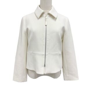 Unused Hermes Outer Blouson Jacket White